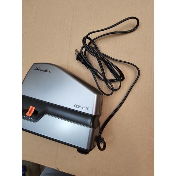 Swingline Electric Stapler, 60 Sheet Capacity, Optima 60, Jam - Picture 3 of 7